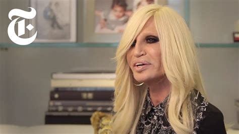 donatella versace interview funny